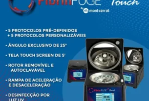FibrinFuge 25 Touch Montserrat centrifuga profissional para PRF